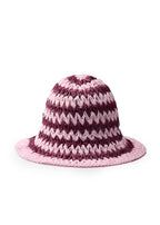 Strawberry Macaron Packable Straw Hat