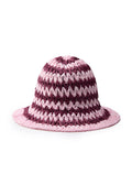 Strawberry Macaron Packable Straw Hat