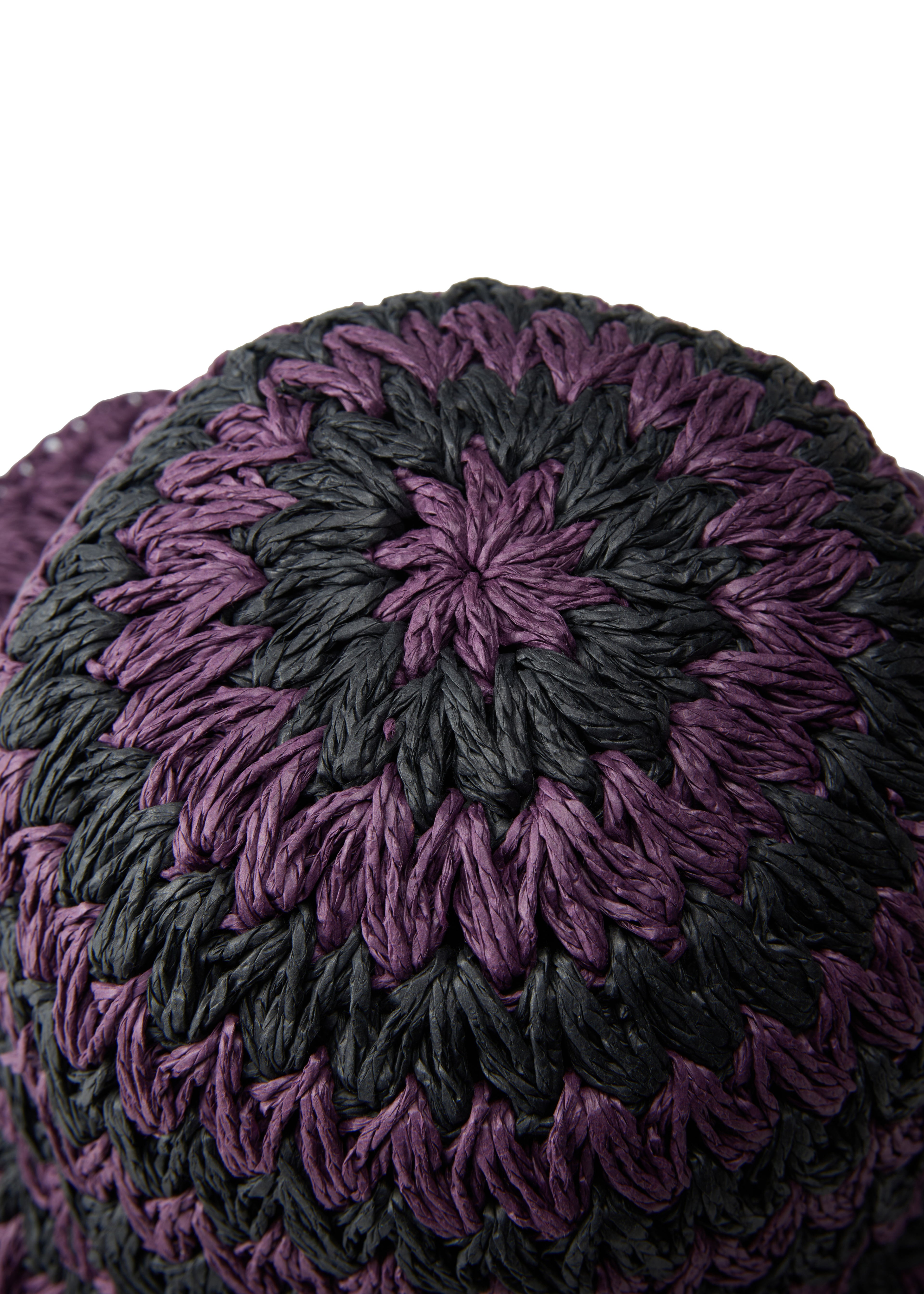 Blackberry Jam Packable Straw Hat