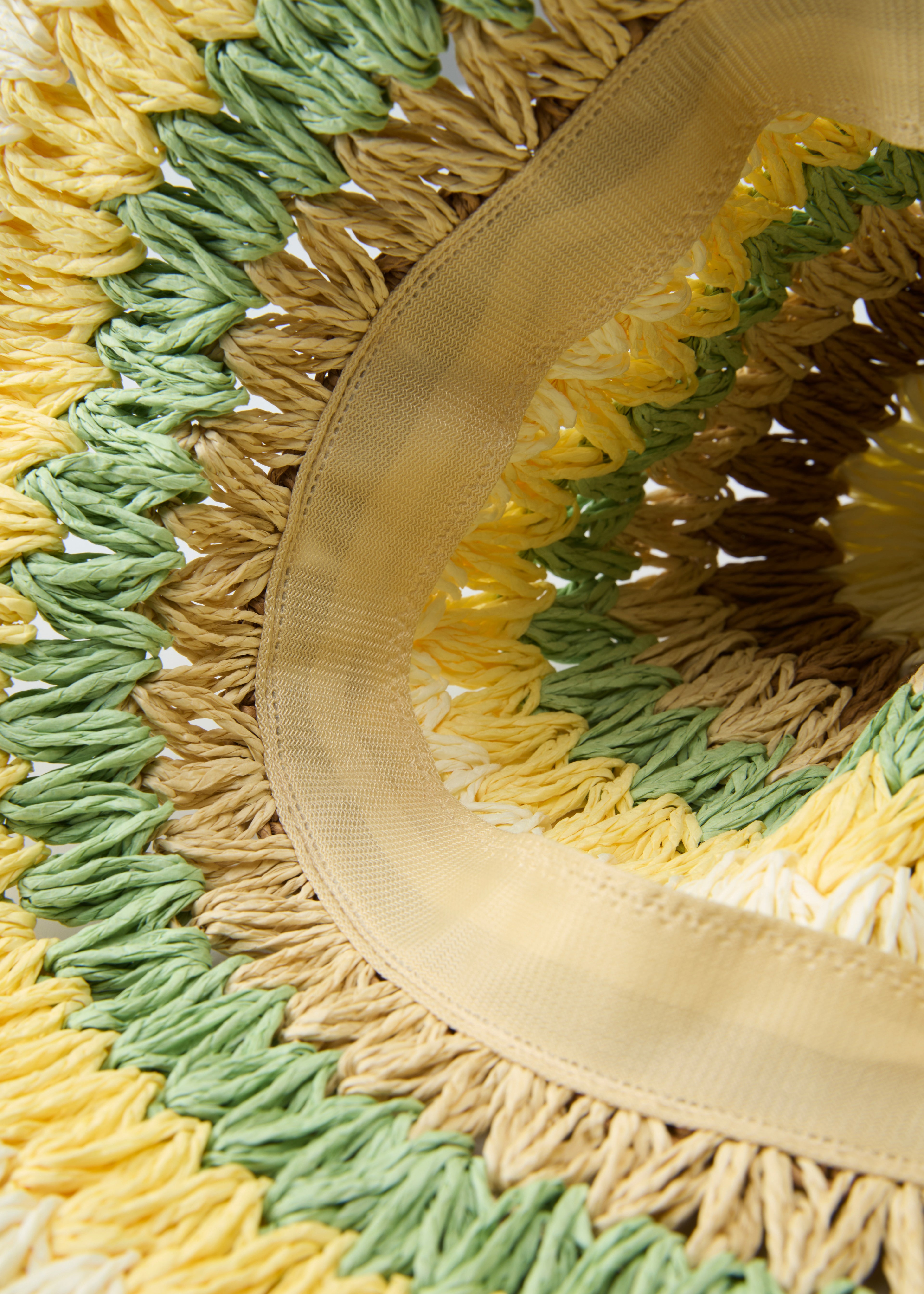 Pistachio Gelato Packable Straw Hat