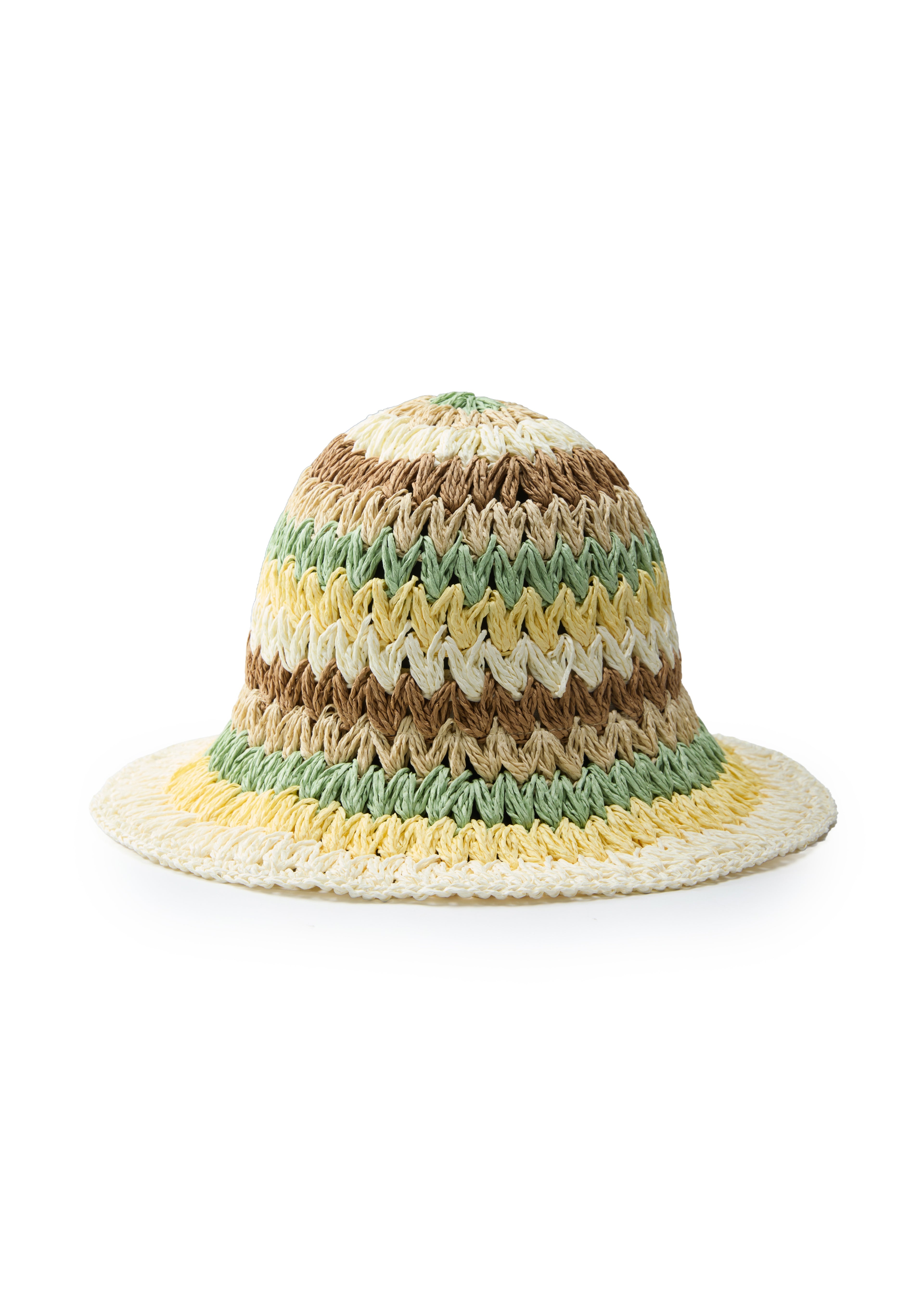 Pistachio Gelato Packable Straw Hat