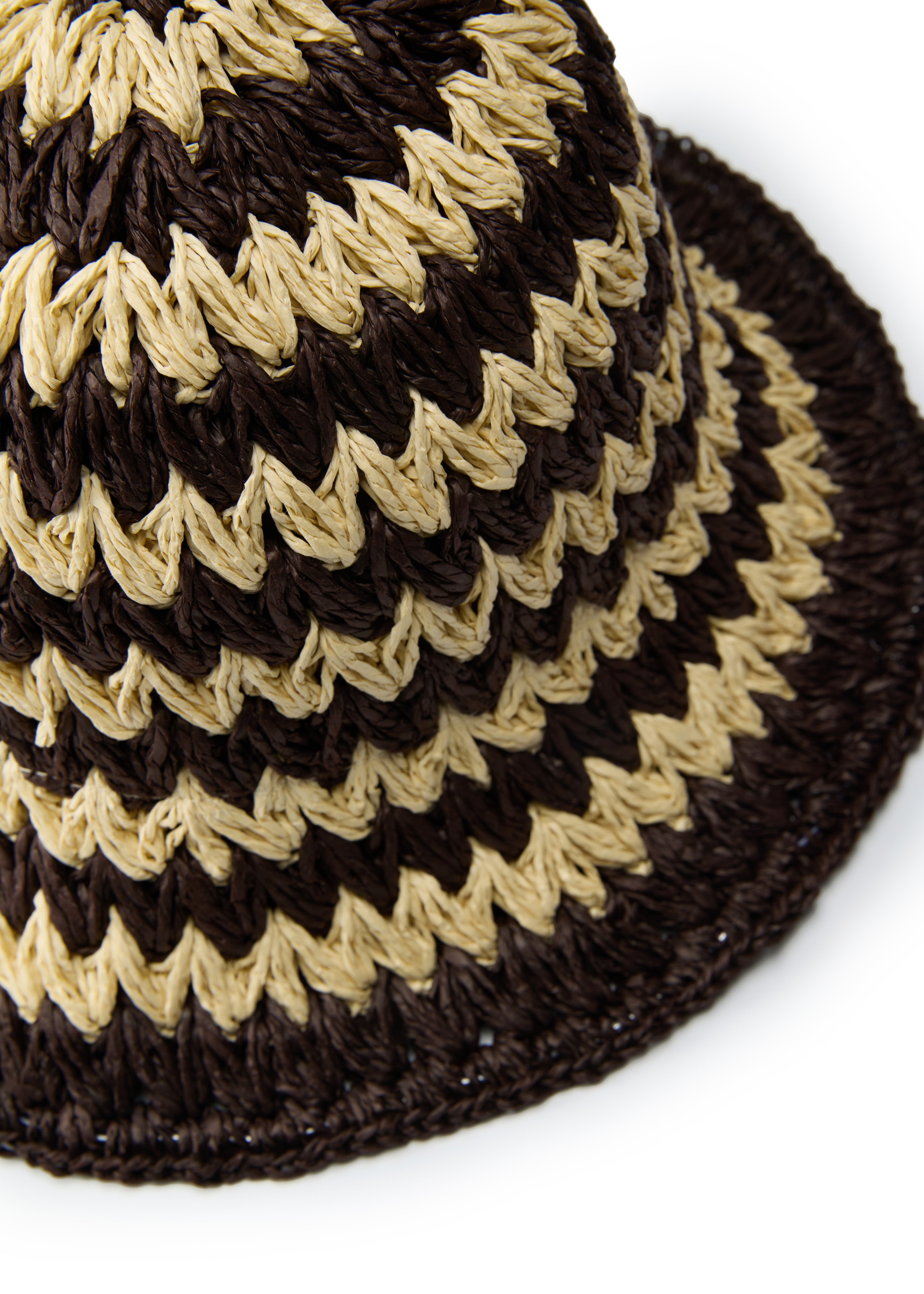 Tiramisu Packable Straw Hat