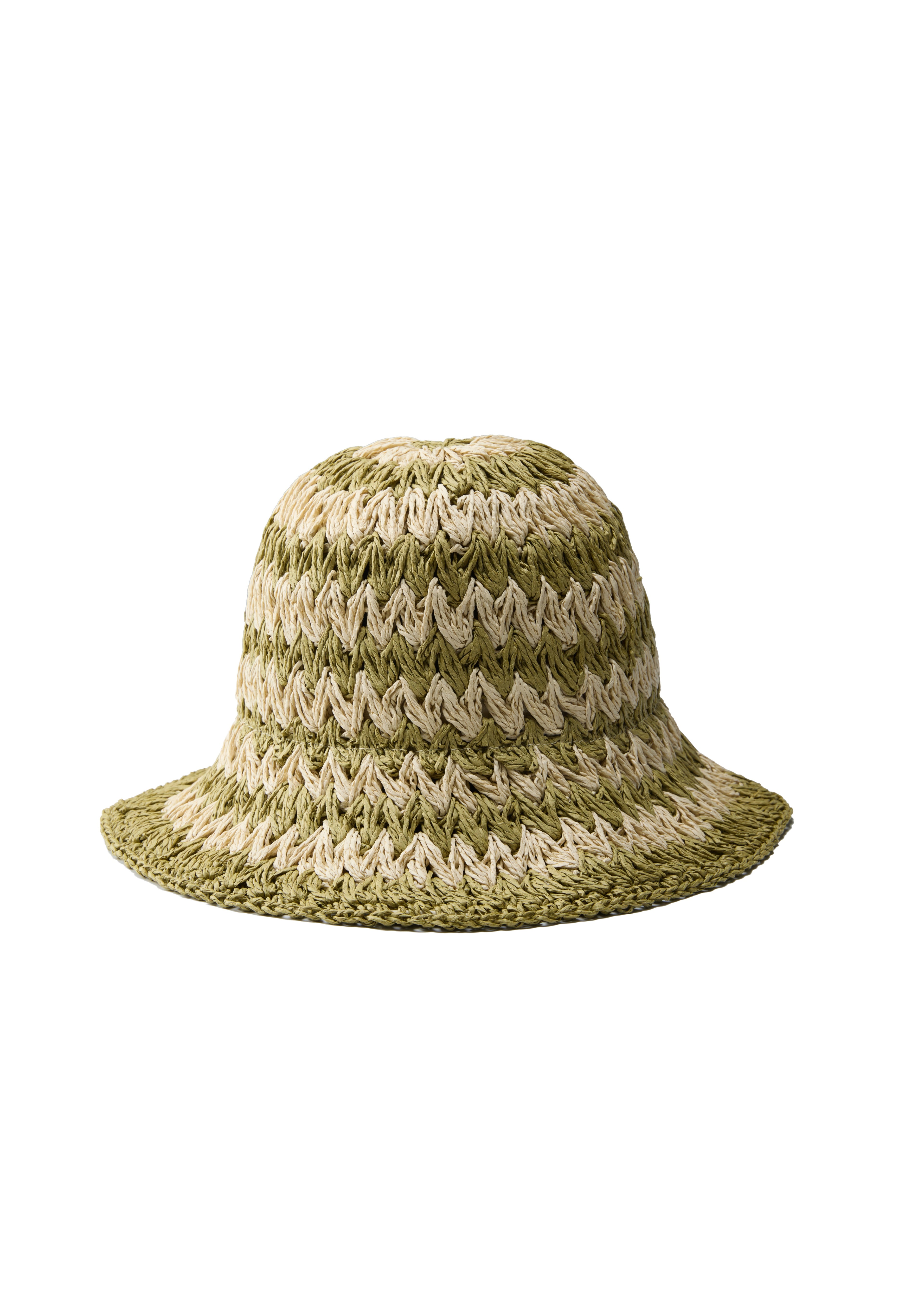 Tuscany Olive Packable Straw Hat