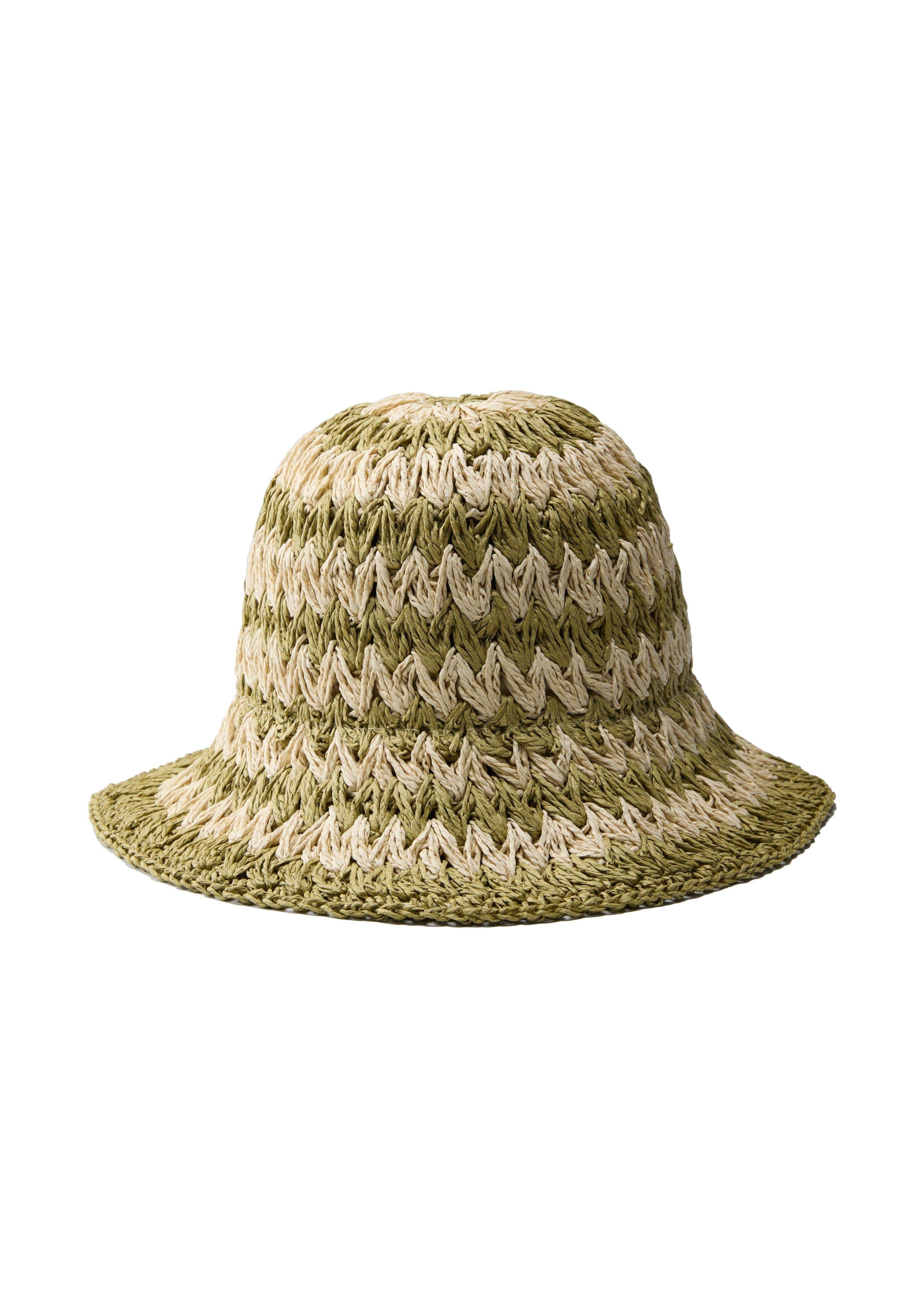 Tuscany Olive Packable Straw Hat