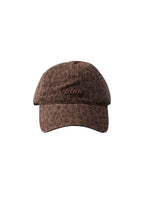 Leopard Print Baseball Cap - Brown