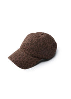 Leopard Print Baseball Cap - Brown