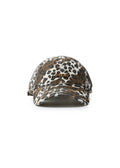 Leopard Print Baseball Cap - Cream Cocoa