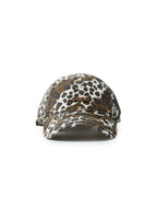 Leopard Print Baseball Cap - Cream Cocoa