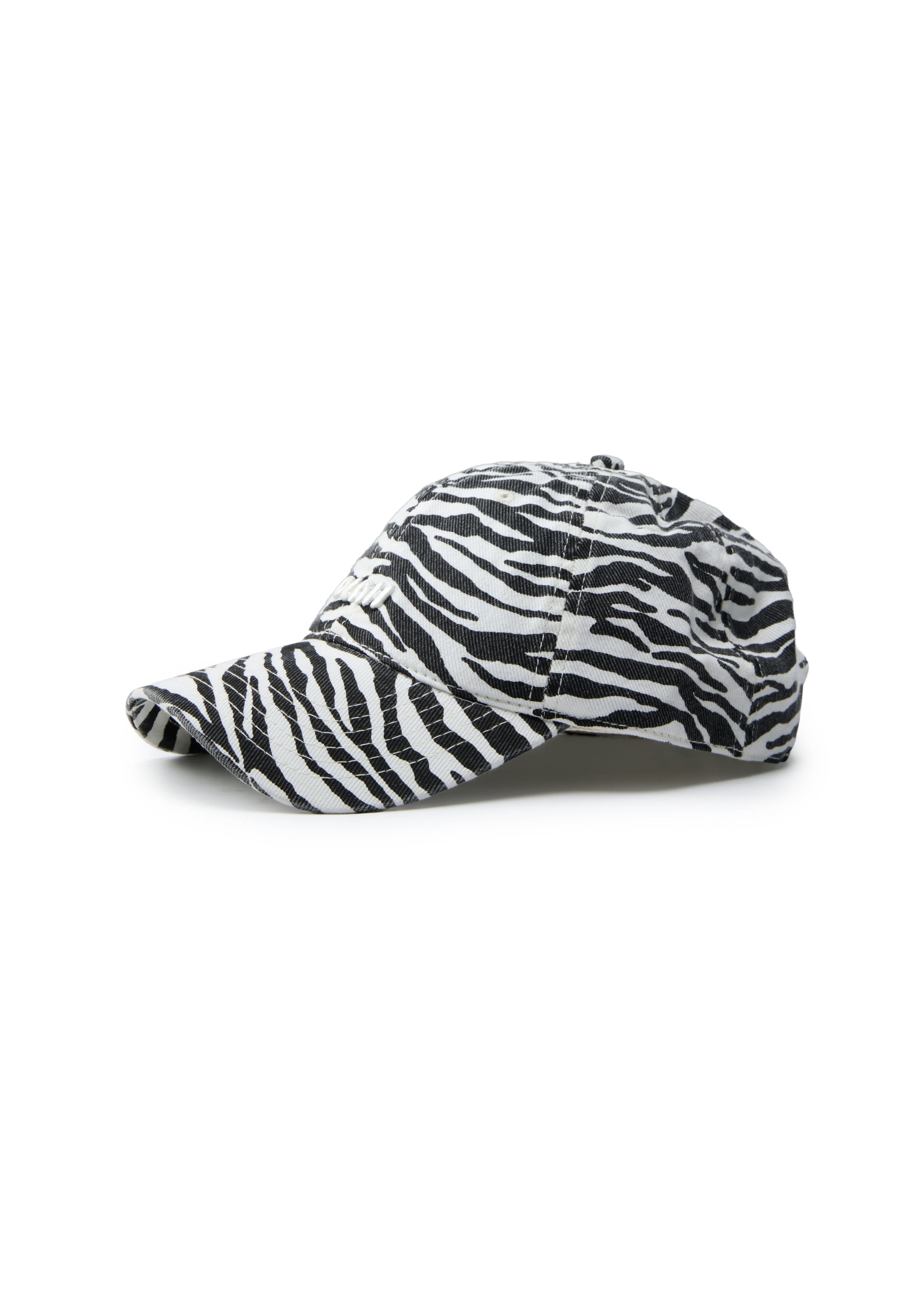 Zebra Print Baseball Cap