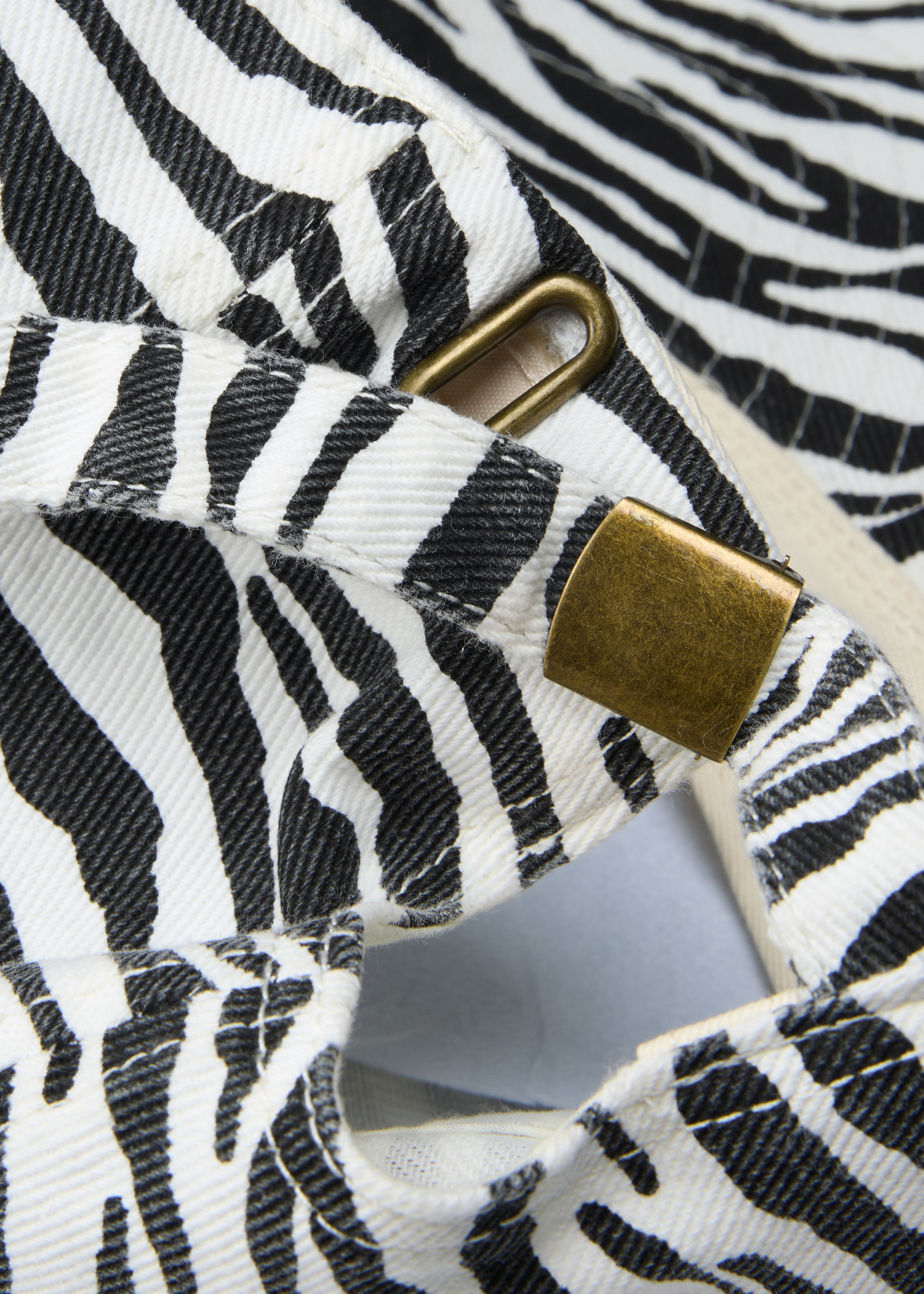 Zebra Print Baseball Cap