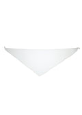 Silk Organza Triangle Scarf - White