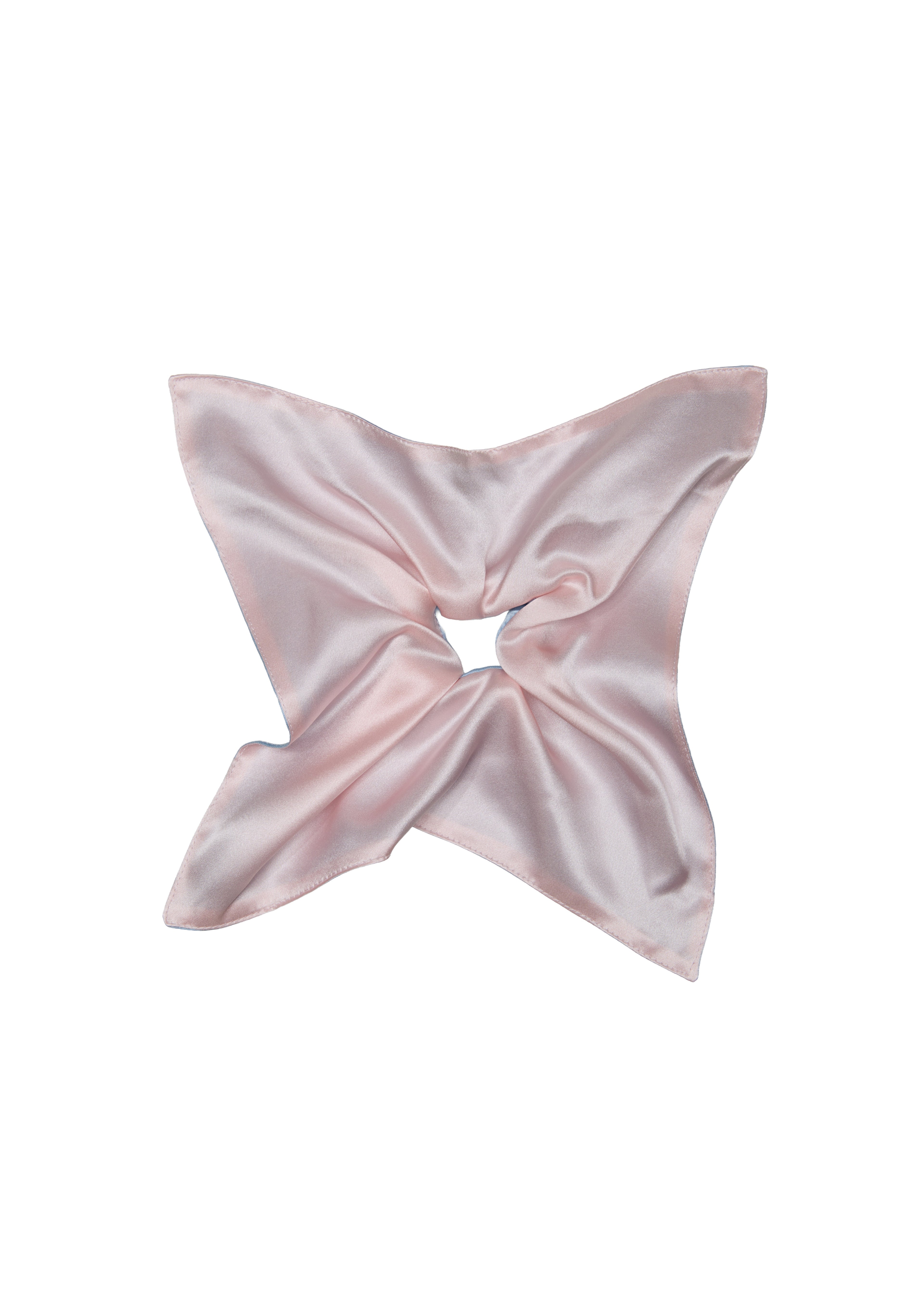 Olah x Mimi Tao - Trans Joy Oversized Square Silk Scrunchie