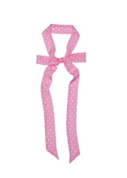Le Petit Dot Silk Hair Ribbon Scarf - Rosé