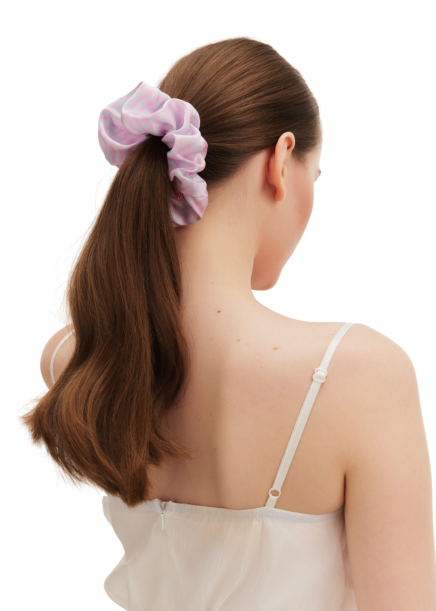 Olah x Mimi Tao - Trans Joy Silk Scrunchie