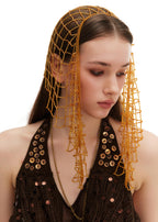 Olah x Hakhu Ancestral Beaded Veil — Inti Sol