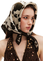 Moo Muse Silk Bandana Scarf 26