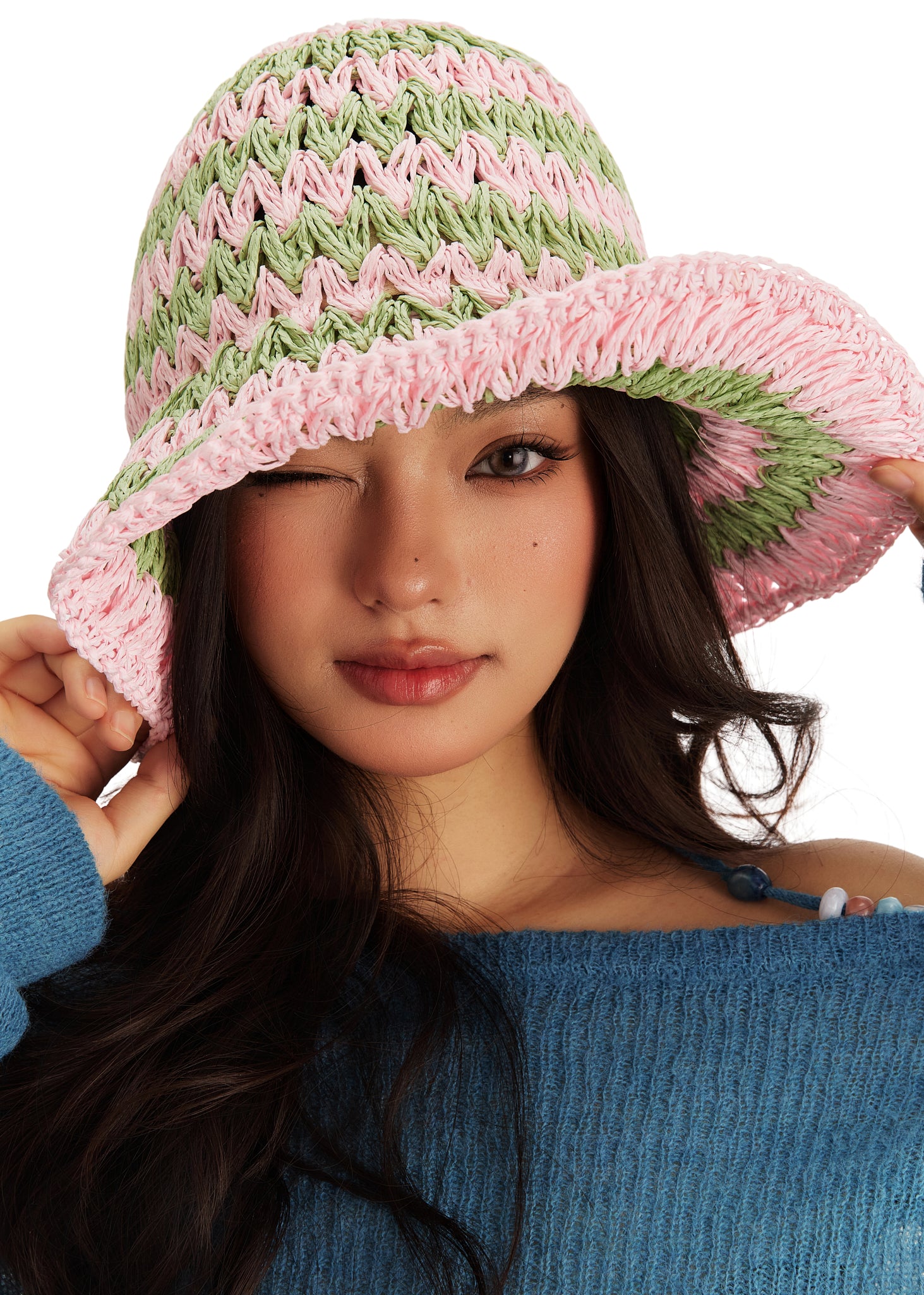 Sakura Matcha Packable Straw Hat