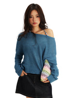 Lavender Breeze Packable Straw Hat