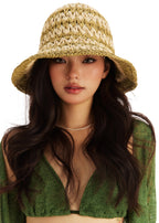 Tuscany Olive Packable Straw Hat