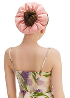 Olah Silk Marshmallow Scrunchie - Blush Pink