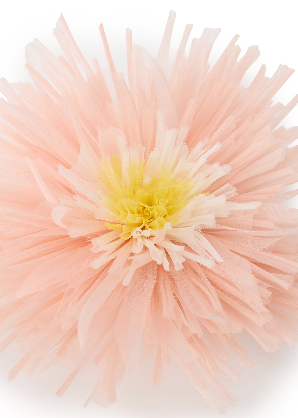 Olah Bloom Silk Flower Pin - Sunlit Daisy