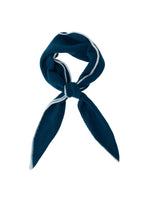 Triangle Cashmere Shawl - Navy