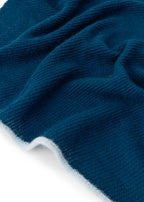 Triangle Cashmere Shawl - Navy