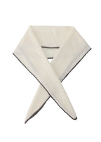 Triangle Cashmere Shawl - Cream