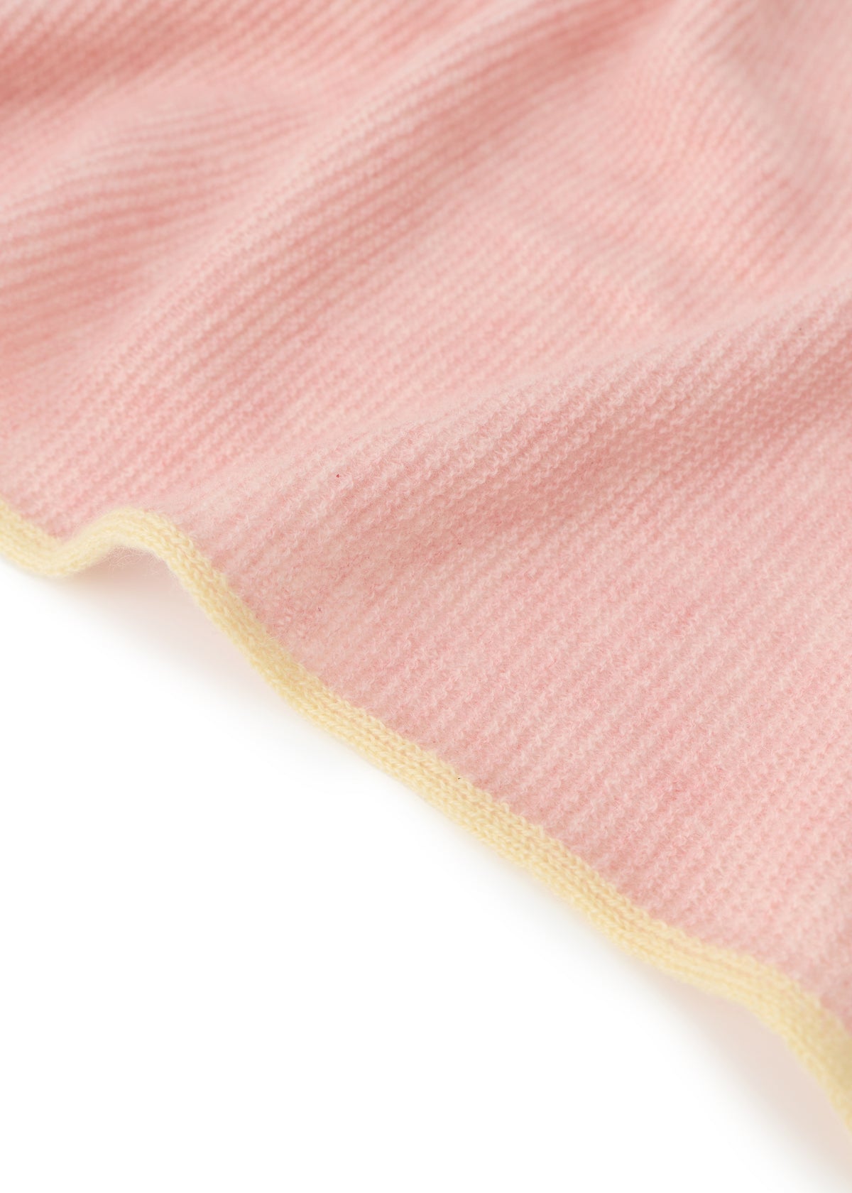 Triangle Cashmere Shawl - Pink