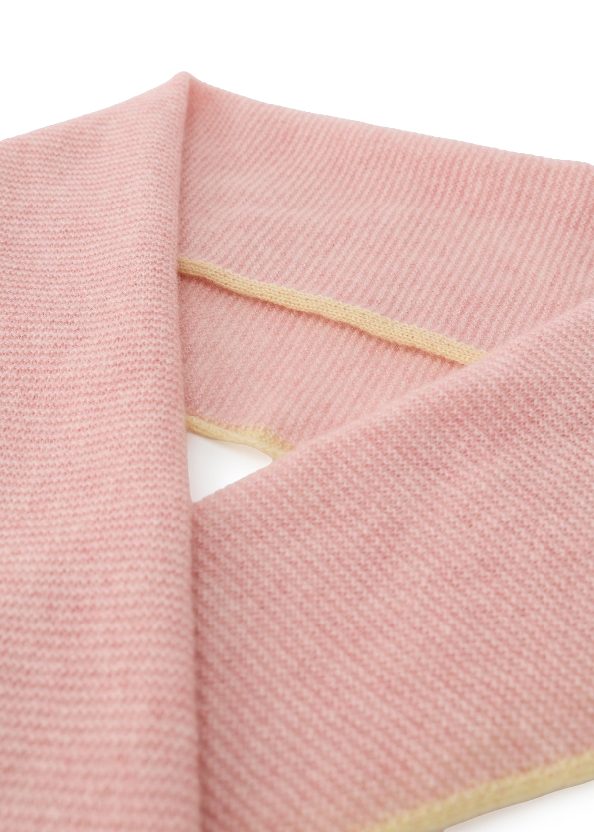 Triangle Cashmere Shawl - Pink