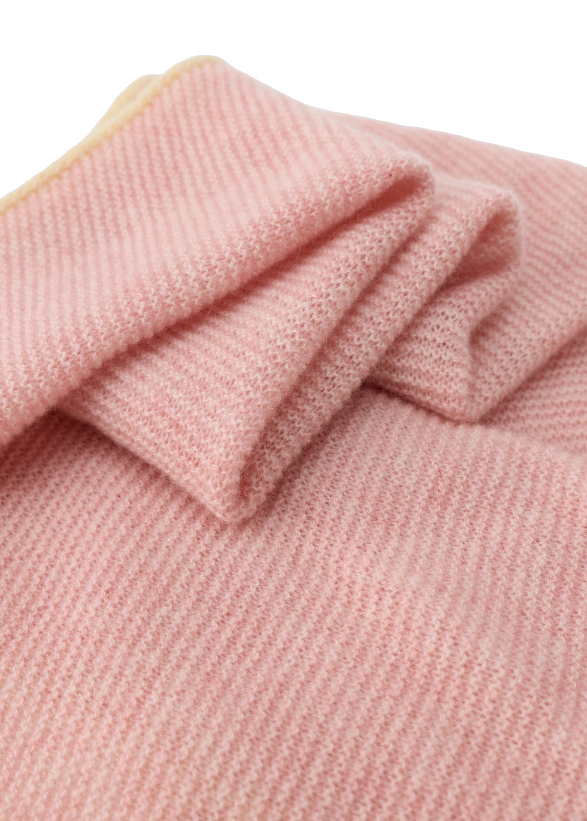 Triangle Cashmere Shawl - Pink
