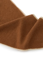 Triangle Cashmere Shawl - Coffee