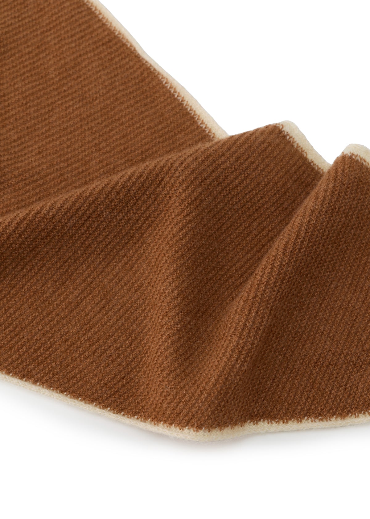 Triangle Cashmere Shawl - Coffee