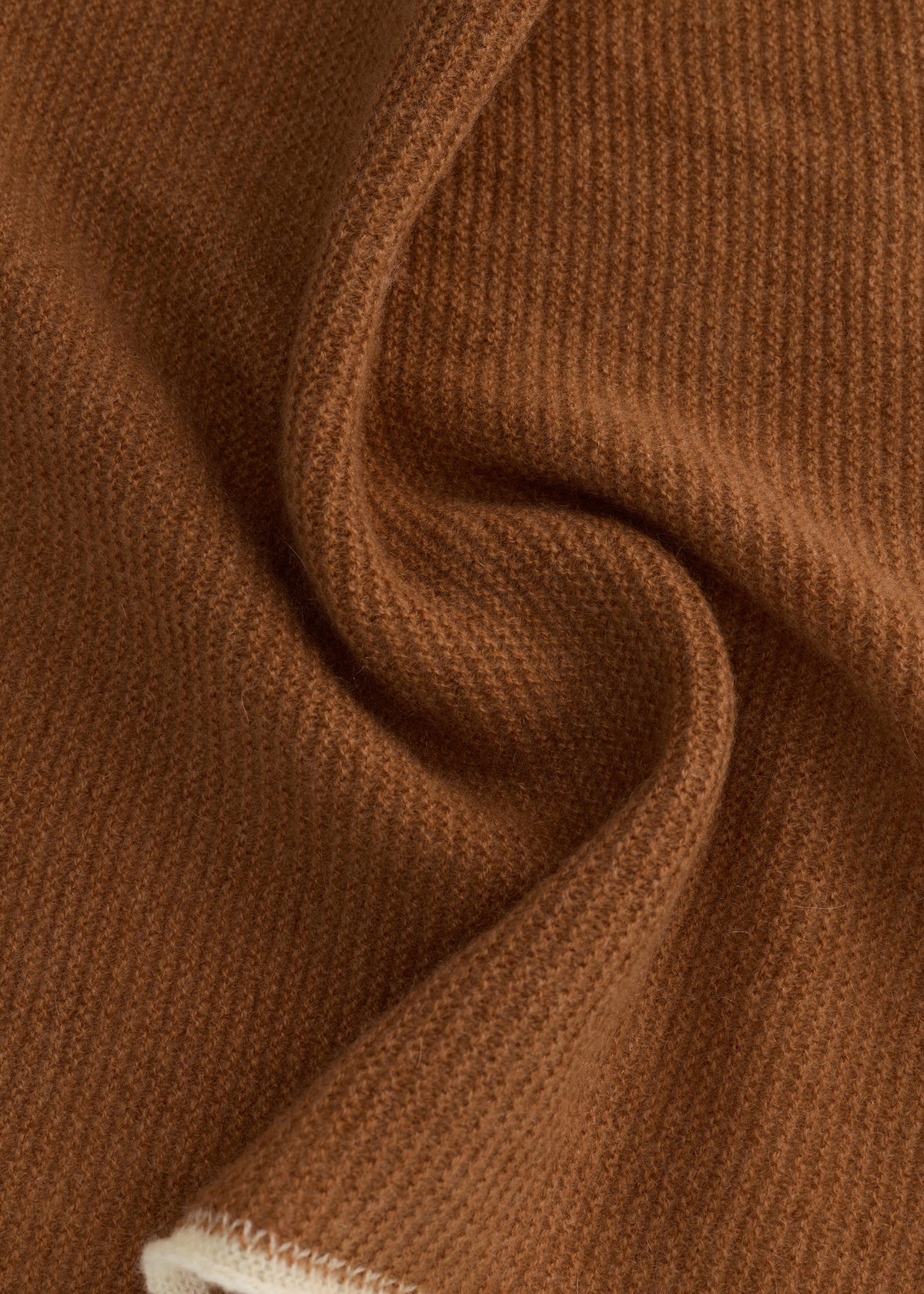 Triangle Cashmere Shawl - Coffee