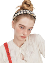 Daisy Silk Hair Ritual Gift Set - Black & White