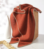 Triangle Cashmere Shawl - Pumpkin Spice