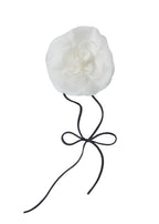 Olah Bloom Silk Flower Pin - Moon Rose