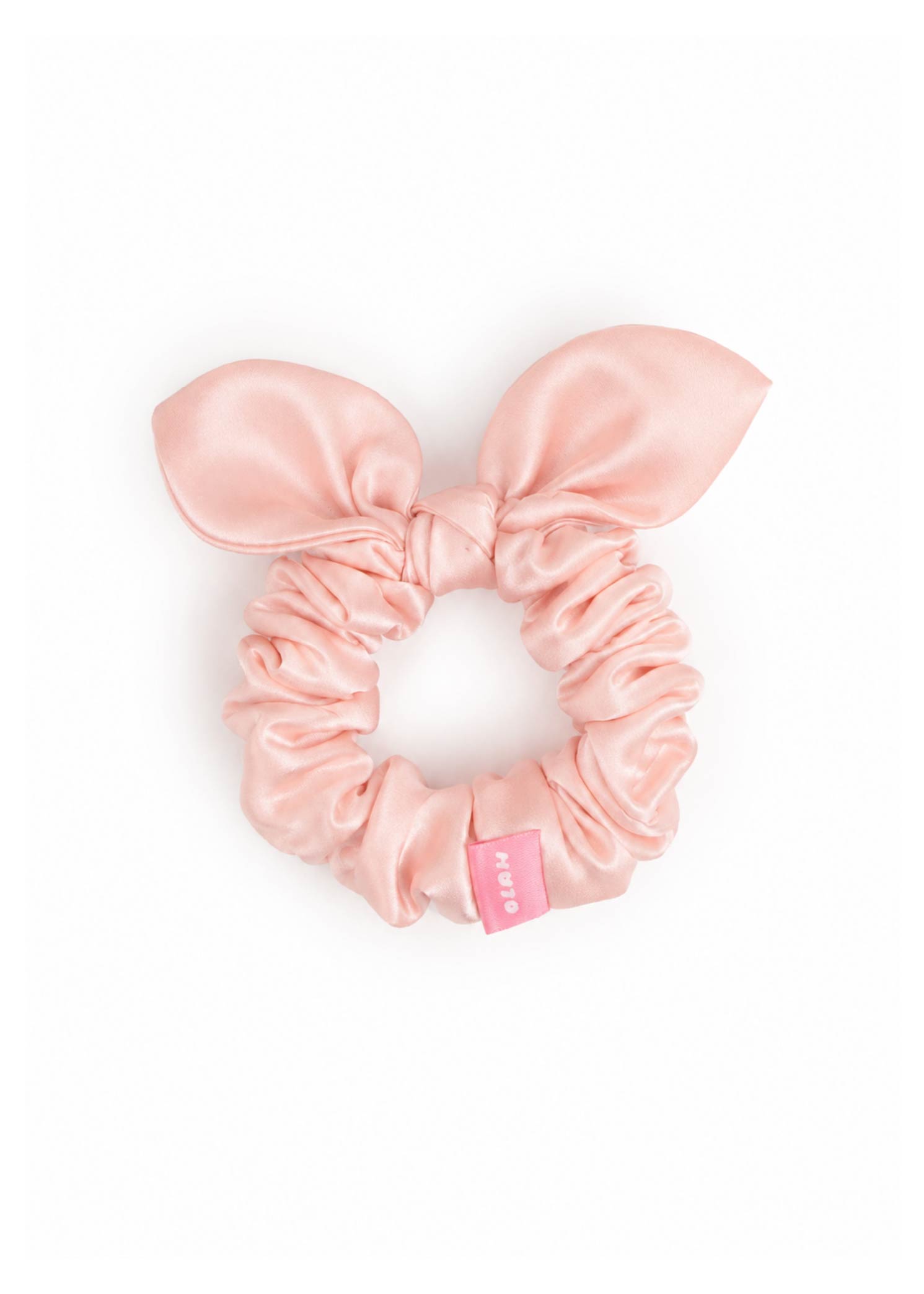Bunny Ear Silk Hair Tie Scrunchie