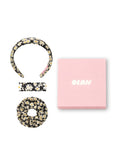 Daisy Silk Hair Ritual Gift Set - Black & White