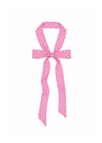 Le Petit Dot Silk Hair Ribbon Scarf - Rosé