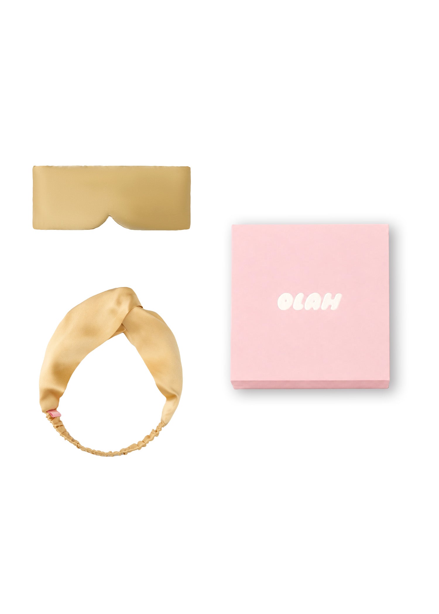 Dream Cloud Beauty Sleep Silk Gift Set - Honey Glow